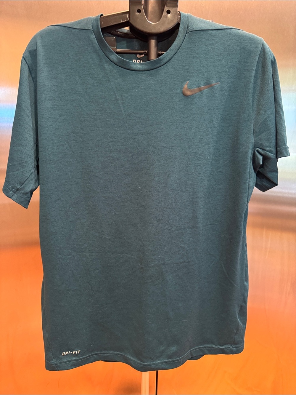 Nike Teal Dri-FIT Crew Neck Performance Tee
